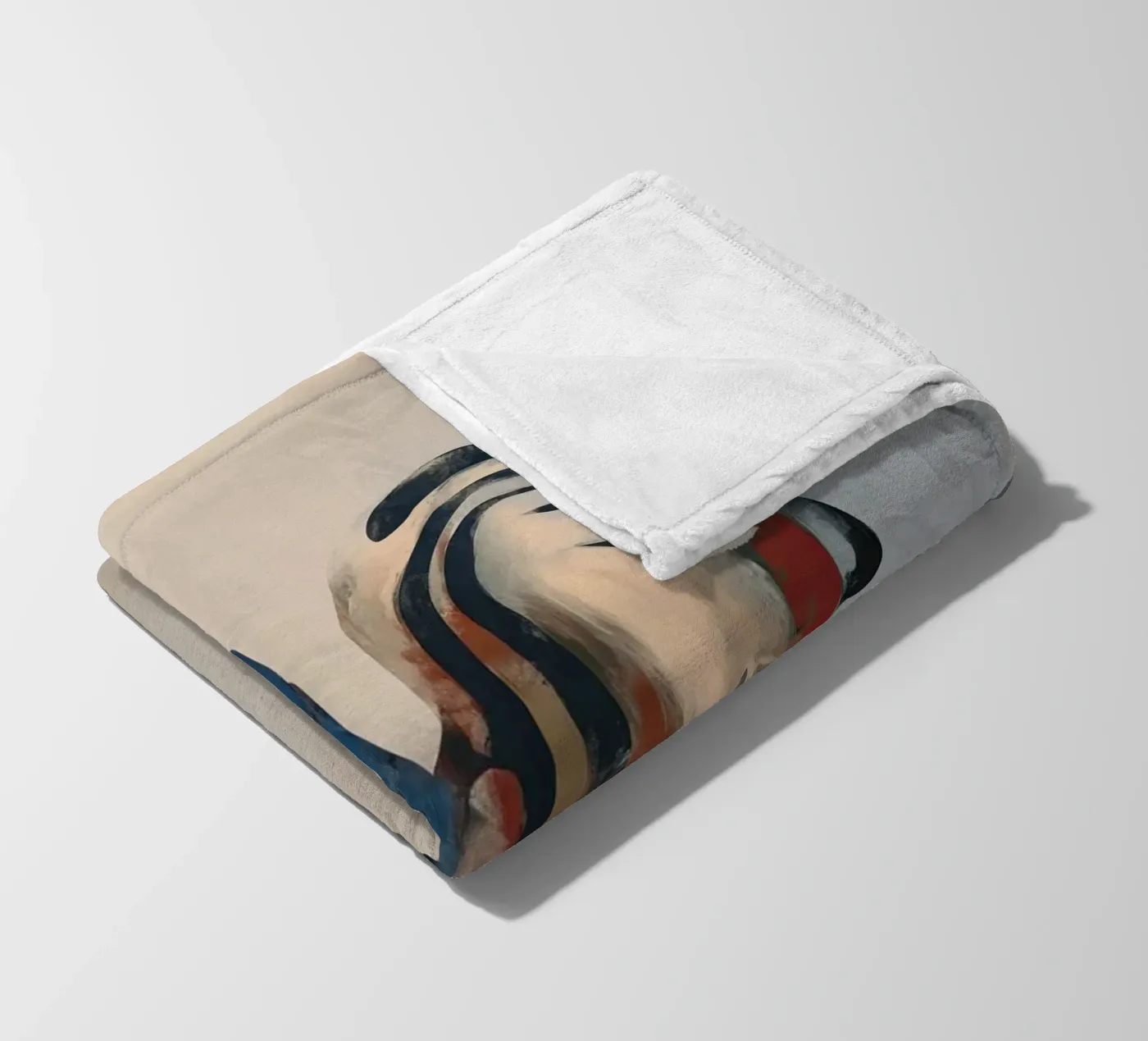Side by Side plaid polaire de Solenne West