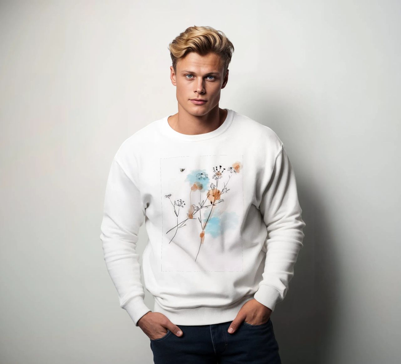 Sommerwiese Sweatshirt von SaraRosenbaum