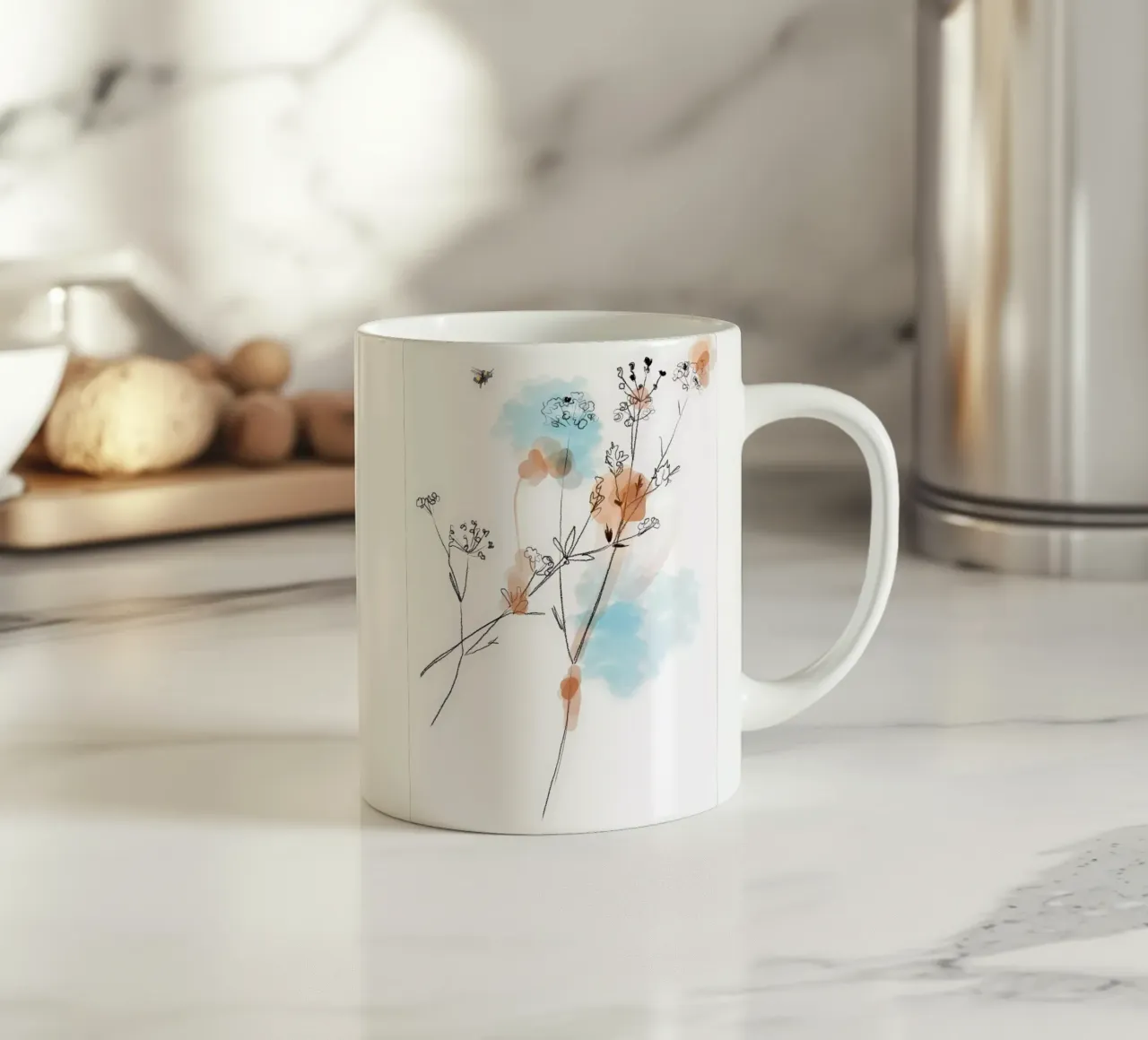 Prato estivo tazza in ceramica da SaraRosenbaum