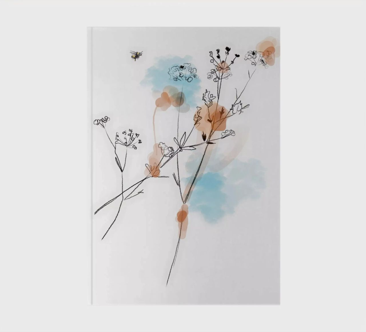 Sommerwiese Notizbuch von SaraRosenbaum