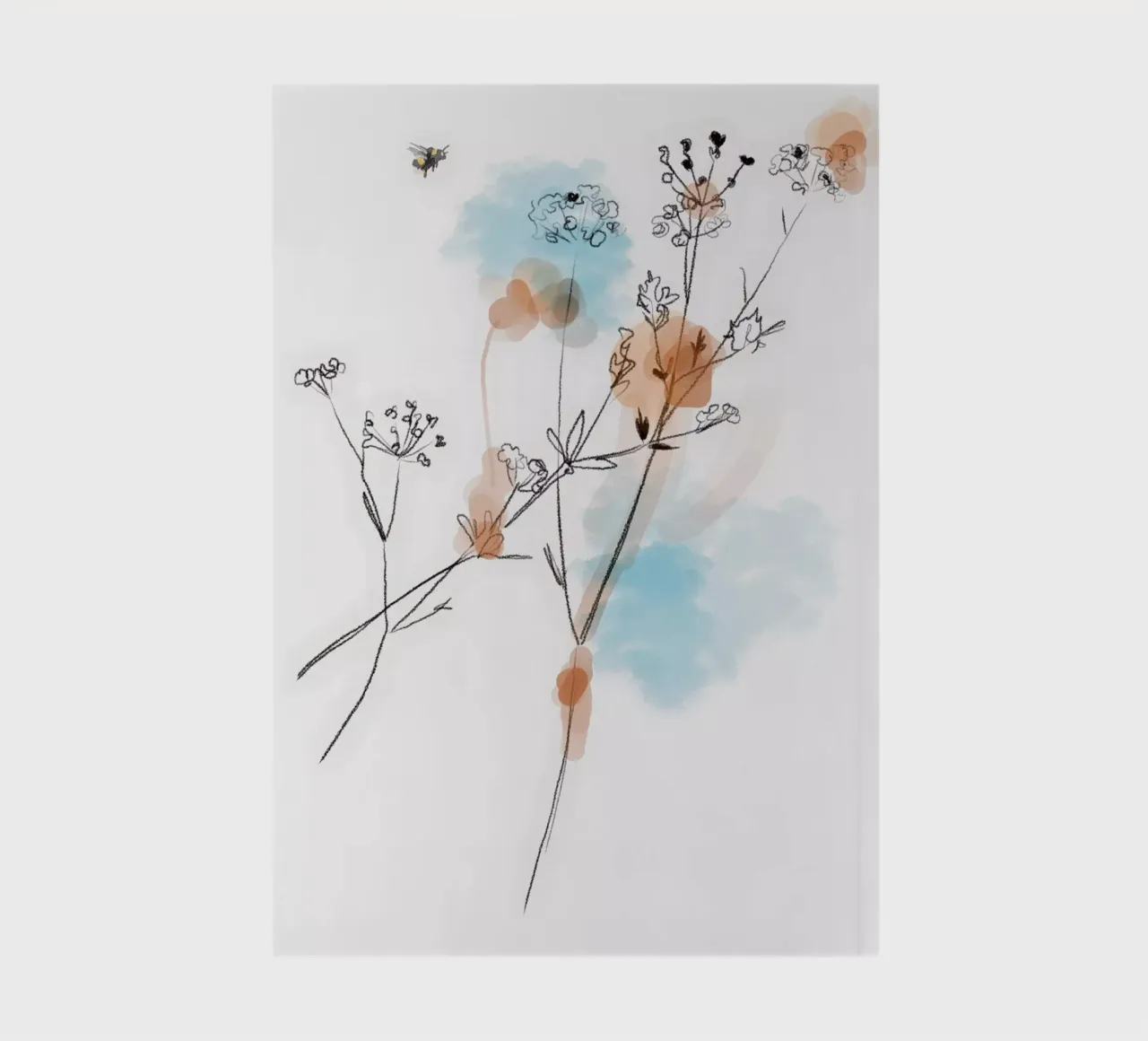 Summer meadow notebook by SaraRosenbaum