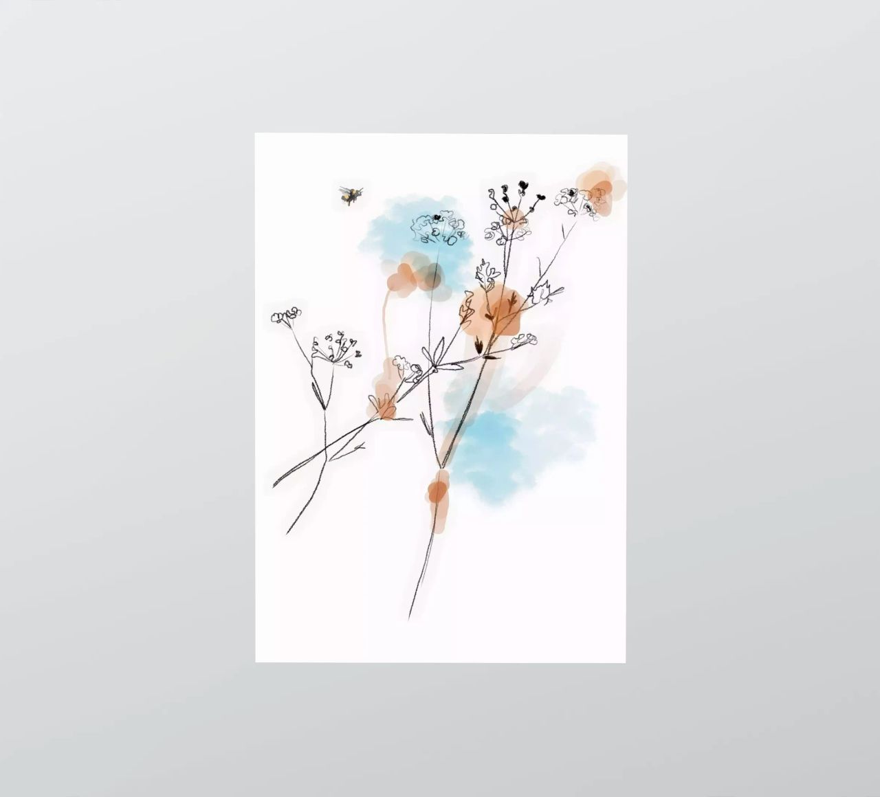 Sommerwiese Sticker von SaraRosenbaum
