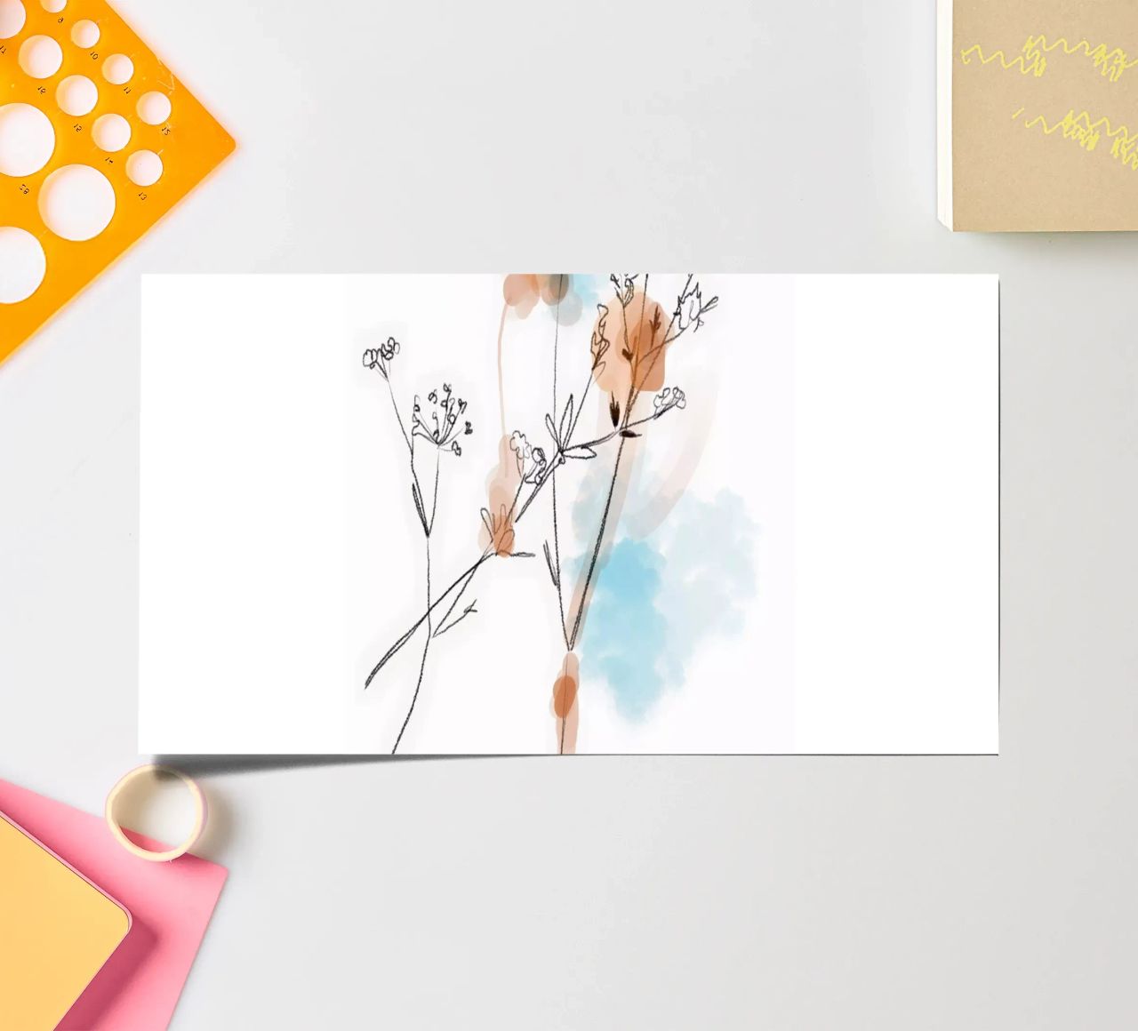Sommerwiese Stickerbogen von SaraRosenbaum