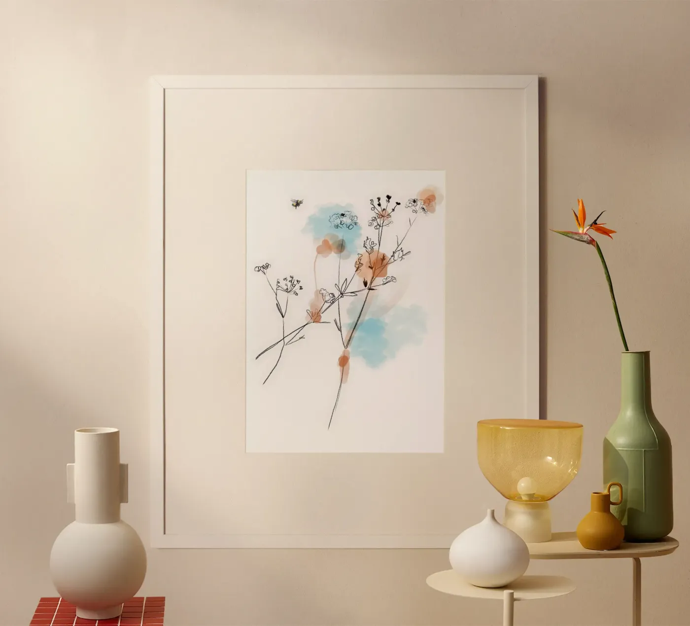 Summer meadow poster by SaraRosenbaum