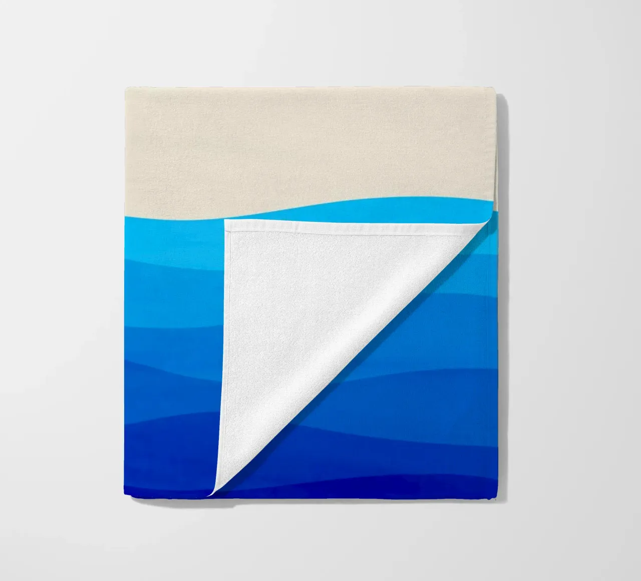 minimalist ocean landscape telo mare da edsonramosart