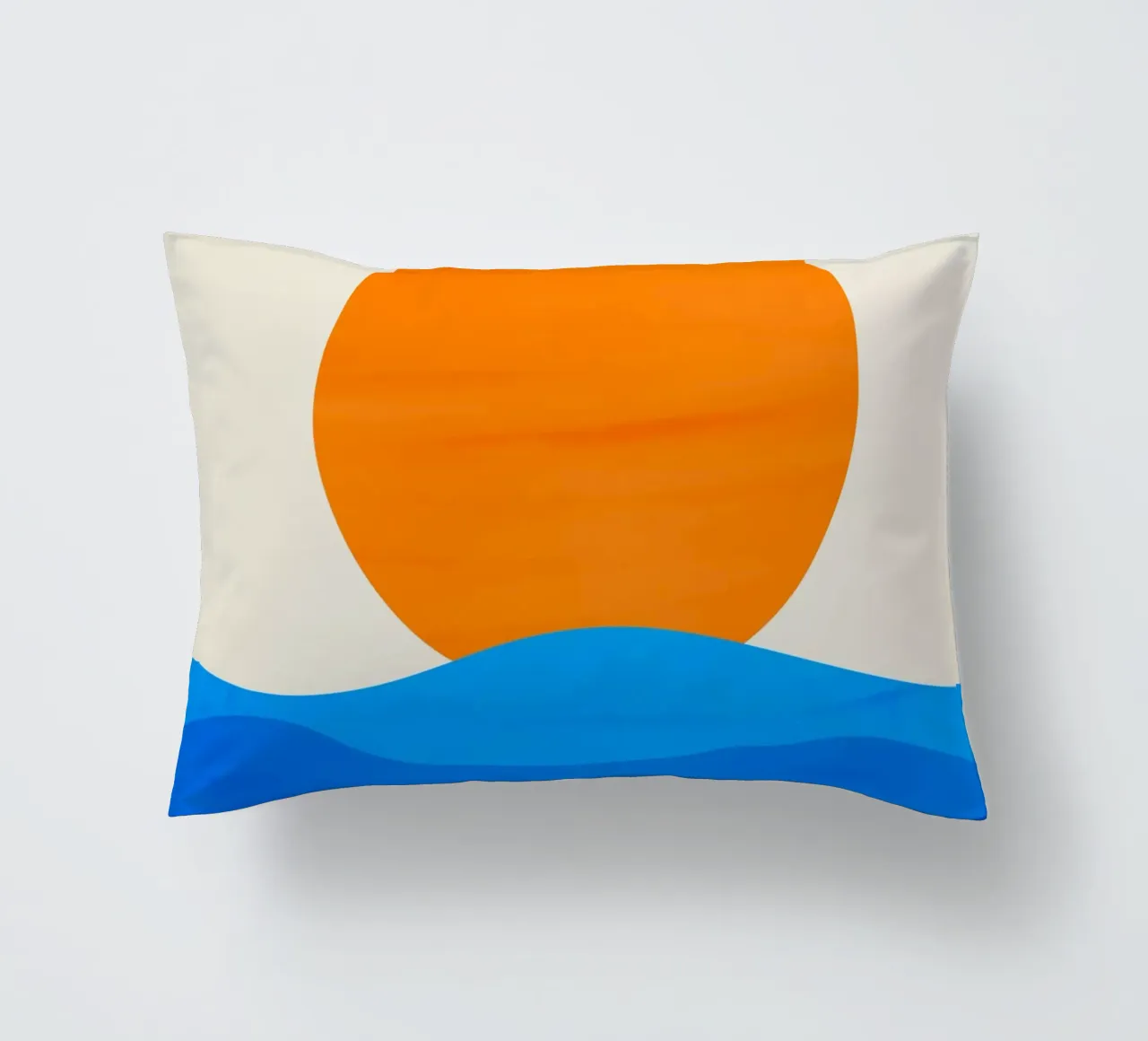 Sunset minimalist cuscino da edsonramosart