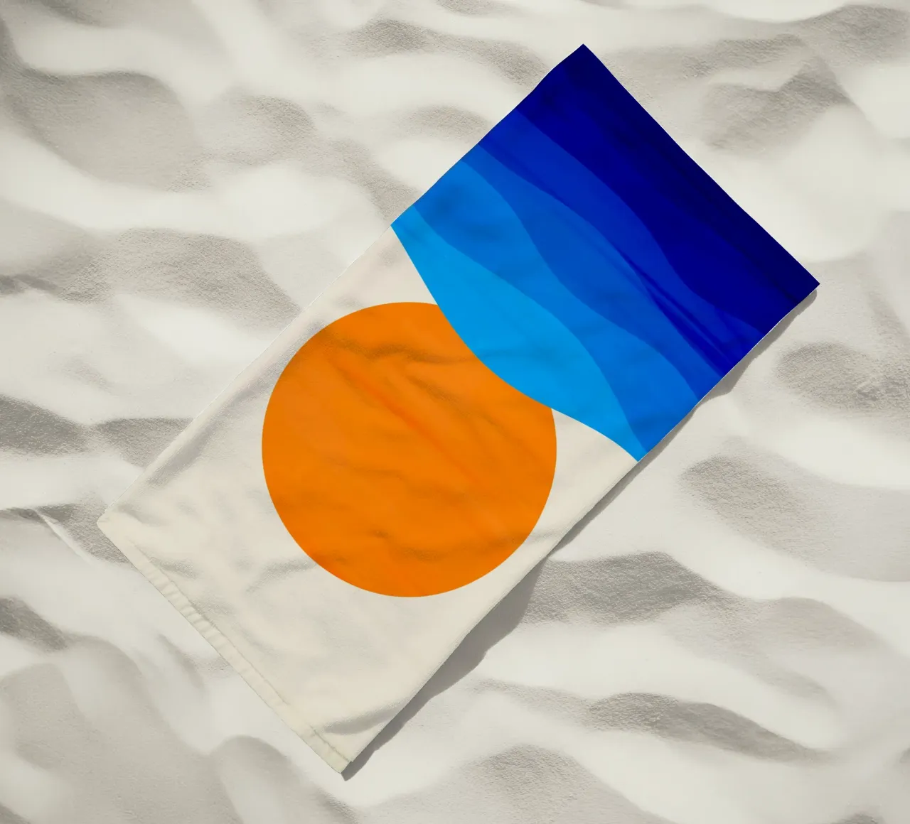 Sunset minimalist telo mare da edsonramosart