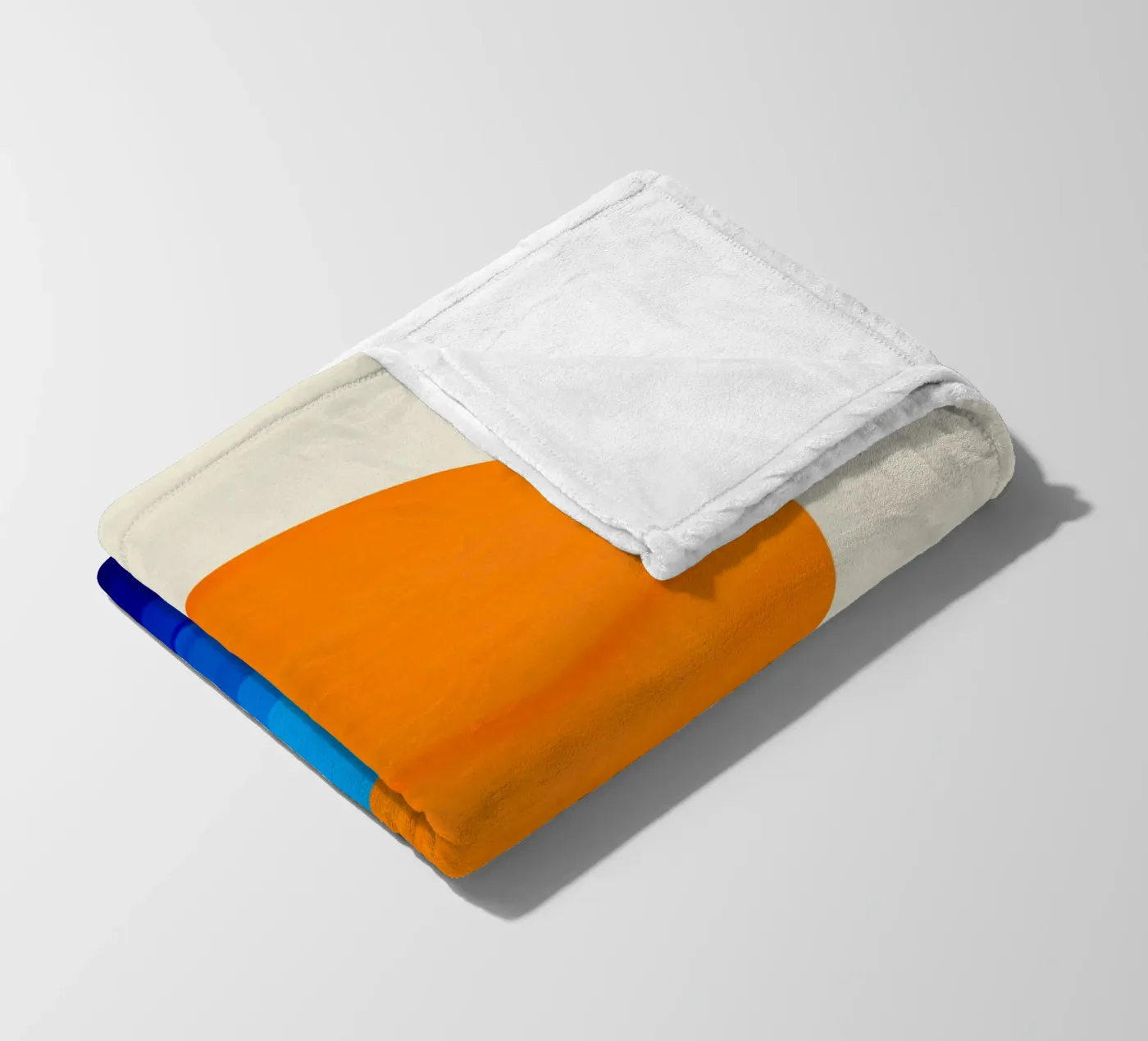 Sunset minimalist fleecedeken van edsonramosart