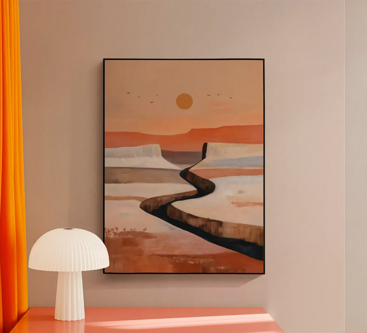 Desert Canyon plexiglass da Solenne West