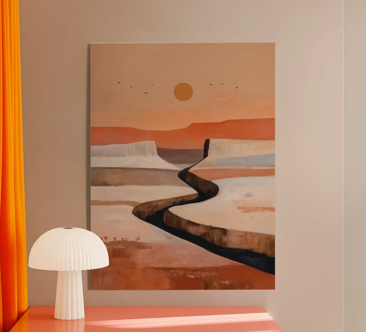 Desert Canyon plexiglass da Solenne West