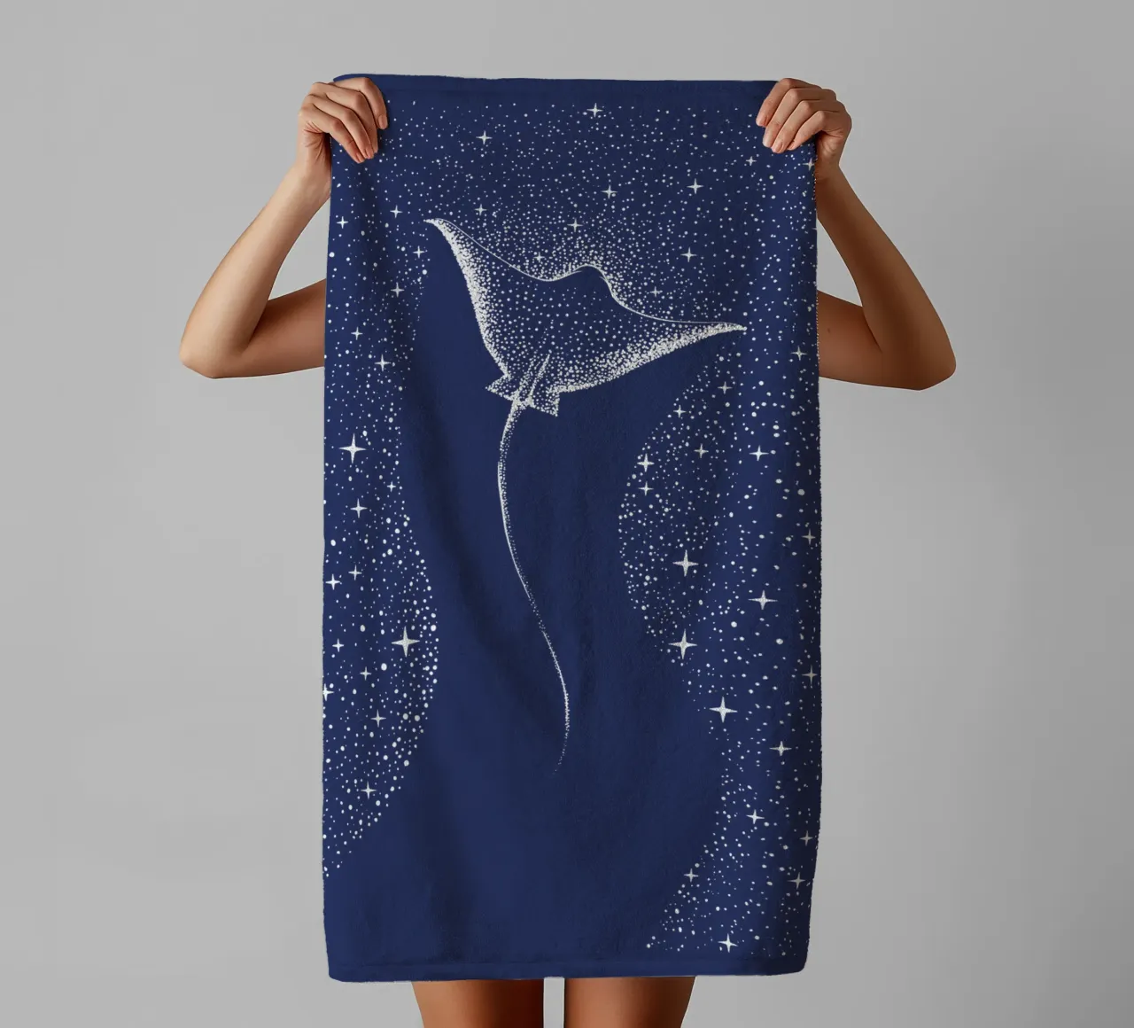 Star Collector towel by aliriza cakir