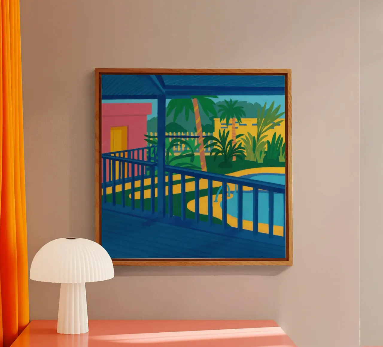 Azure Poolside Haze plexiglass da Sun Riser