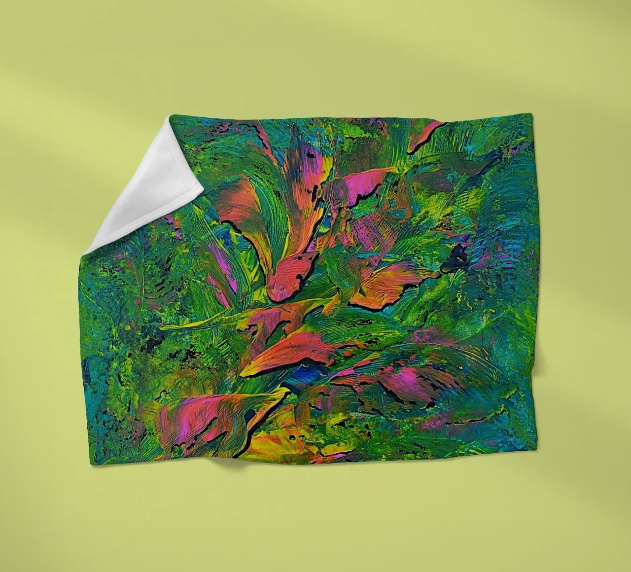 PARADIJSTUIN fleecedeken van Little treasures for your home