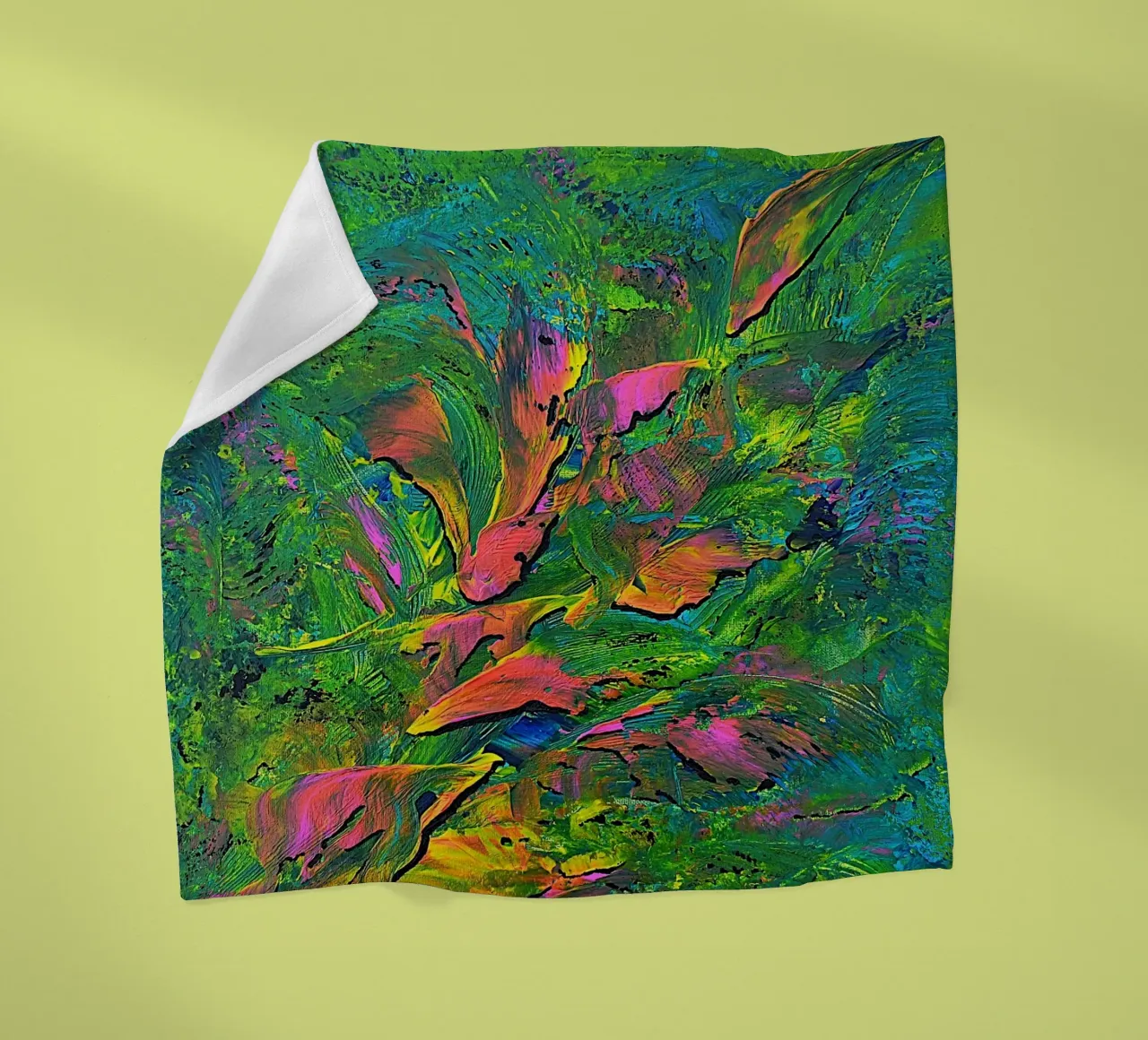 PARADIJSTUIN fleecedeken van Little treasures for your home