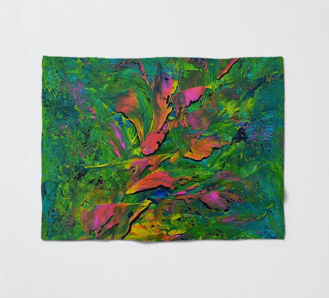 PARADIJSTUIN fleecedeken van Little treasures for your home