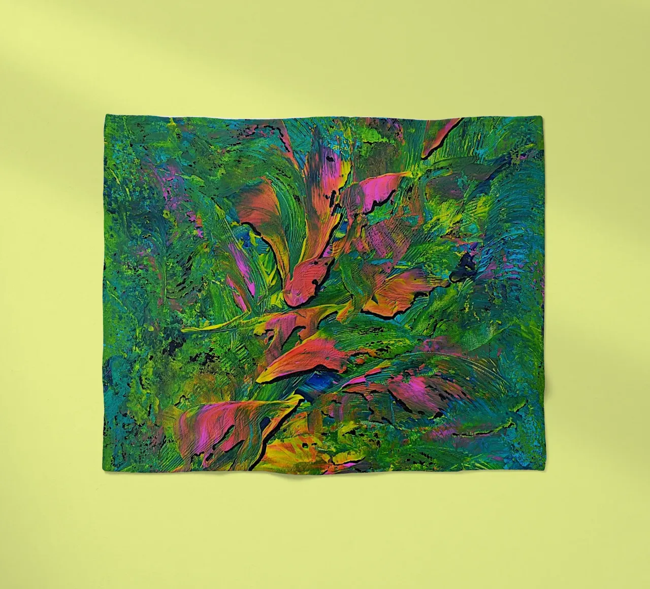 PARADIJSTUIN fleecedeken van Little treasures for your home