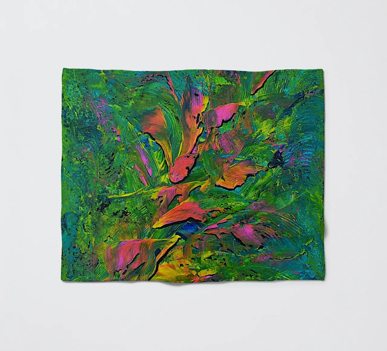 PARADIJSTUIN fleecedeken van Little treasures for your home