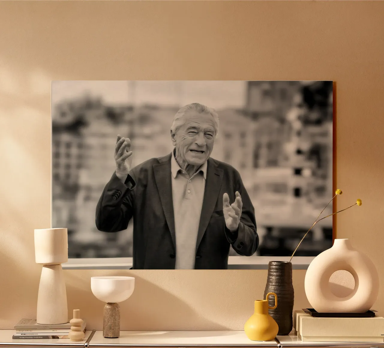 Robert De Niro plexiglass da retro's