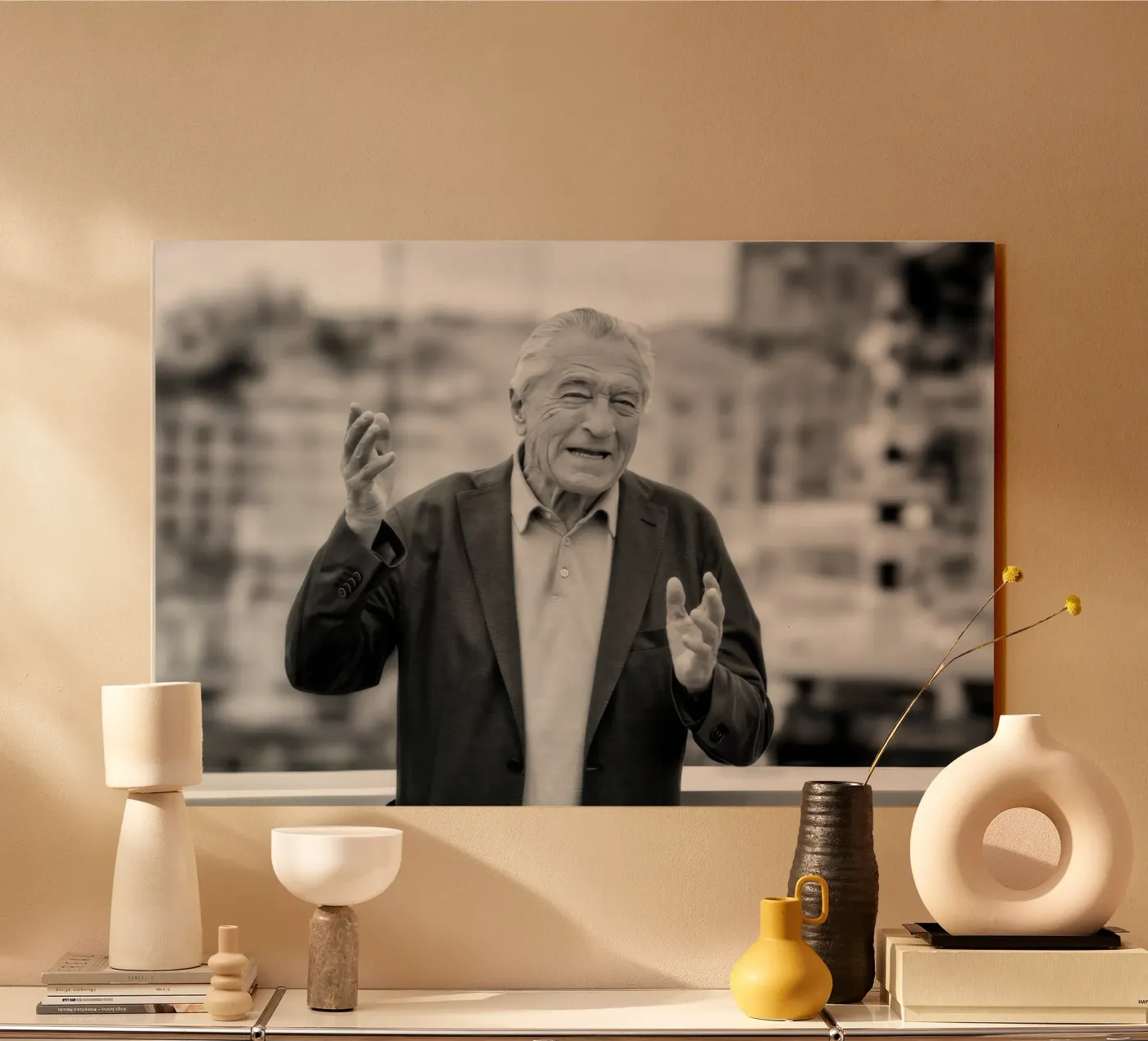 Robert De Niro plexiglas de retro's