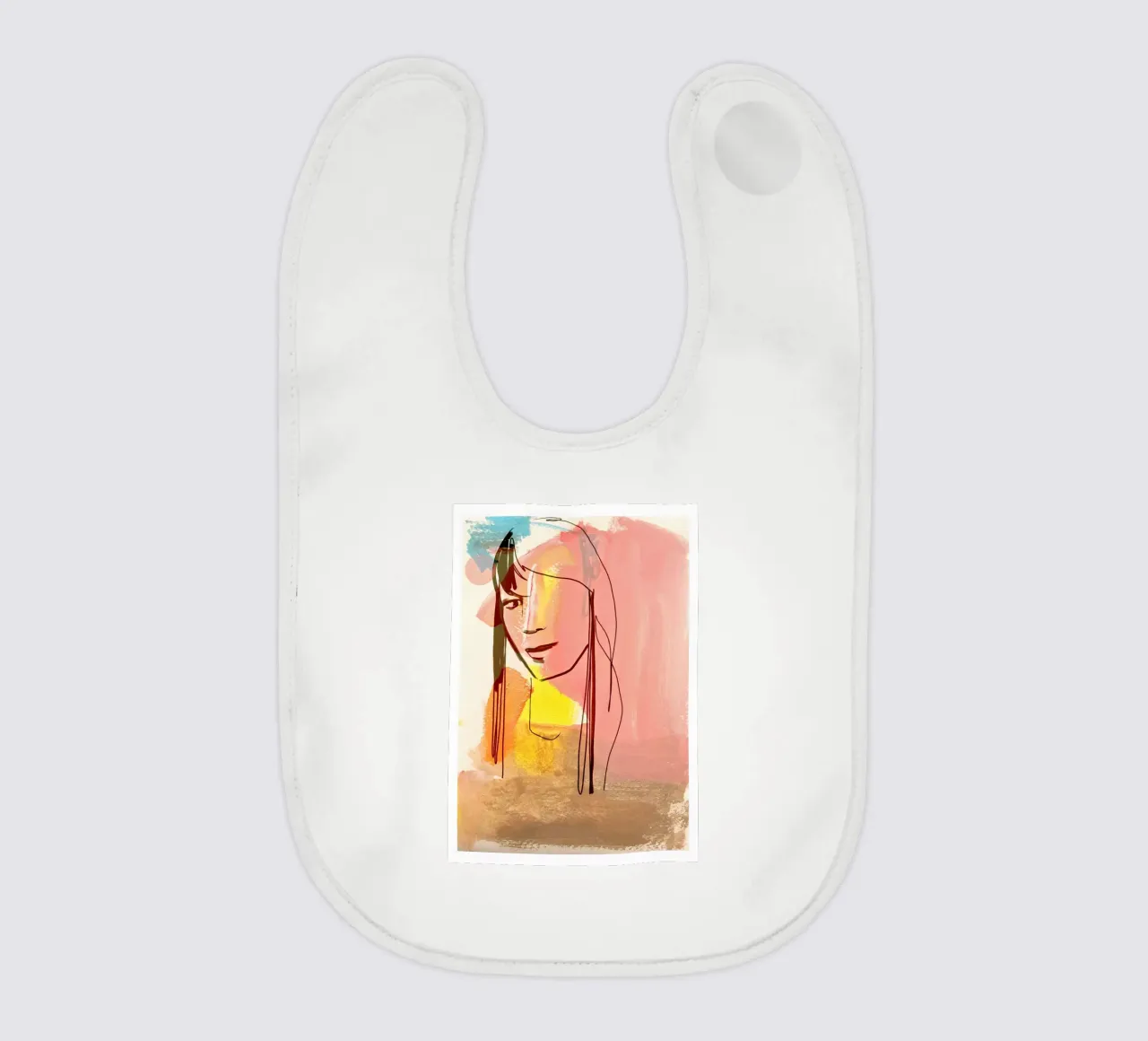 Mädchen Babylätzchen von SaraRosenbaum