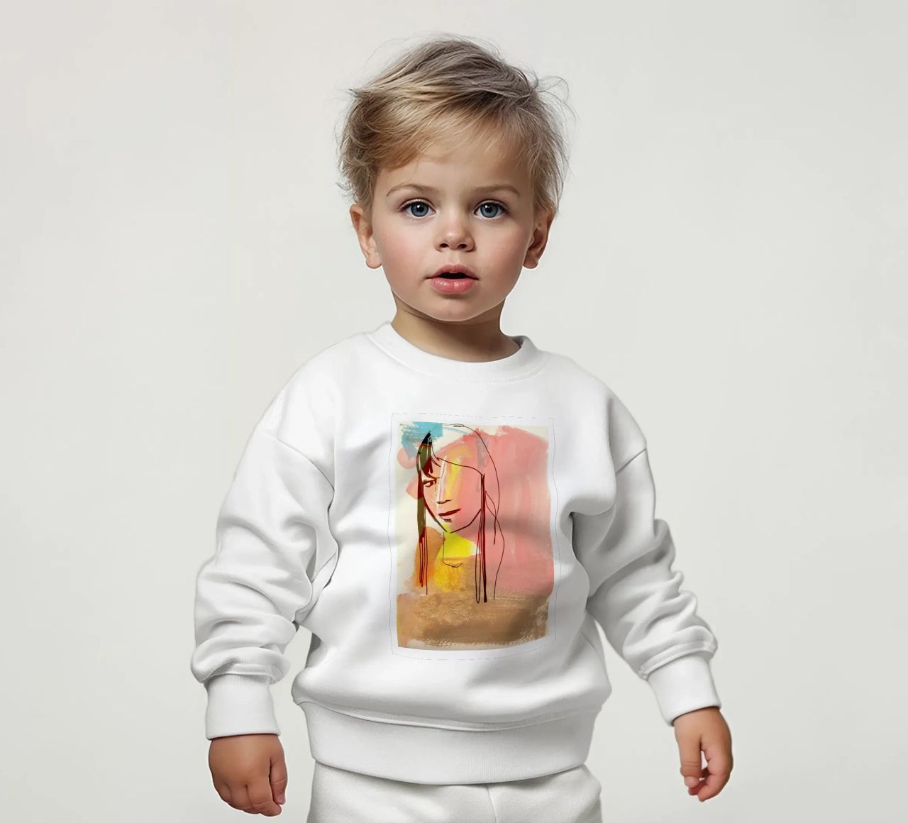 Ragazza felpa neonato da SaraRosenbaum