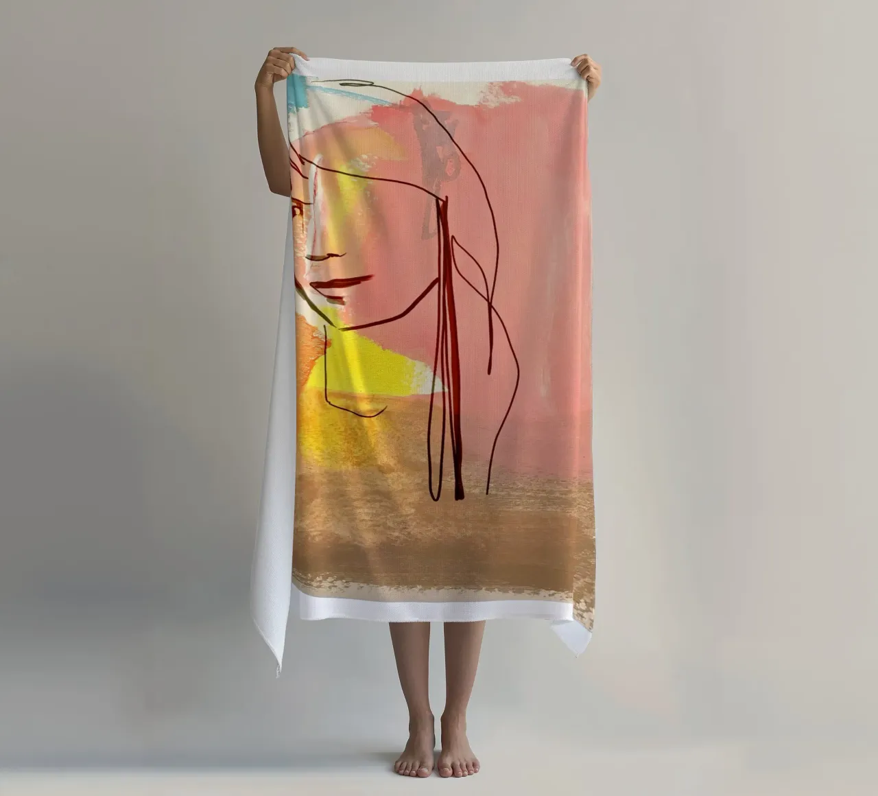 Ragazza telo mare da SaraRosenbaum