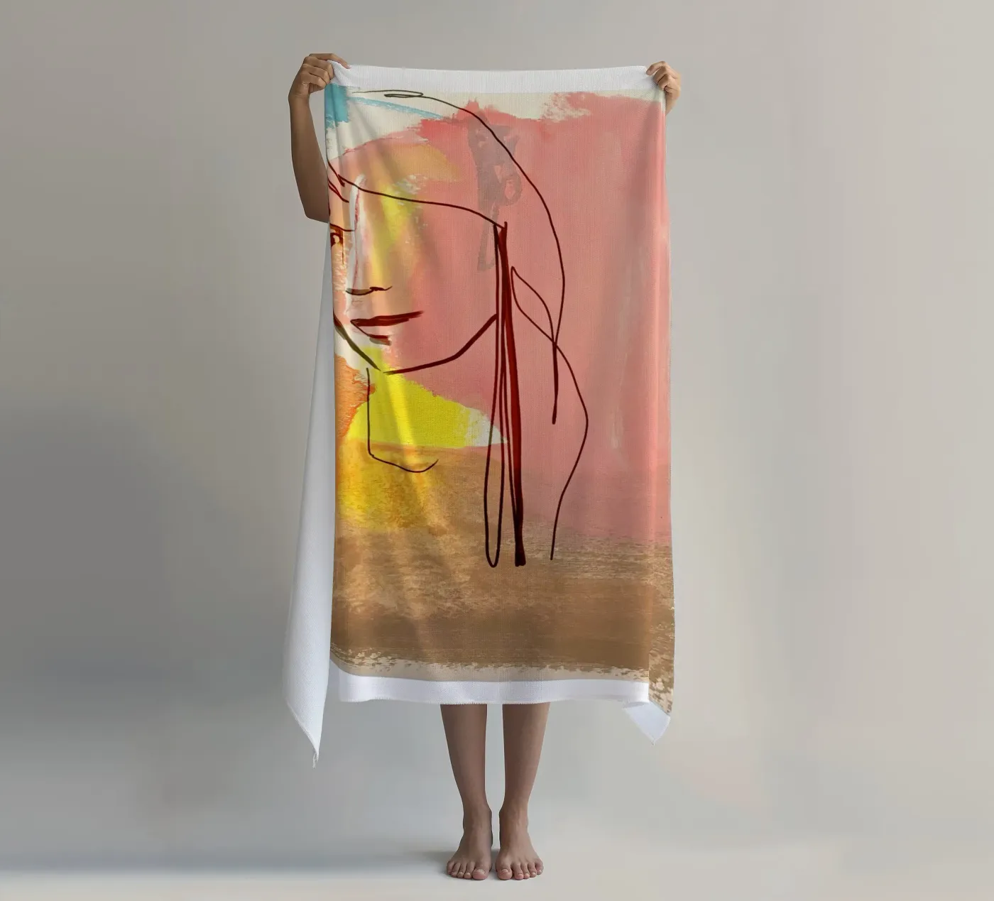 Ragazza telo mare da SaraRosenbaum