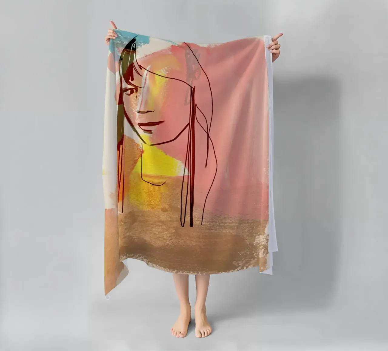 Ragazza telo mare da SaraRosenbaum