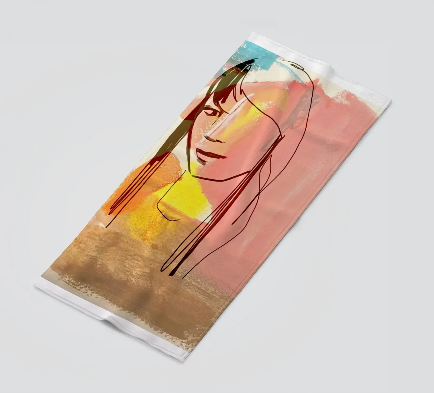 Ragazza telo mare da SaraRosenbaum