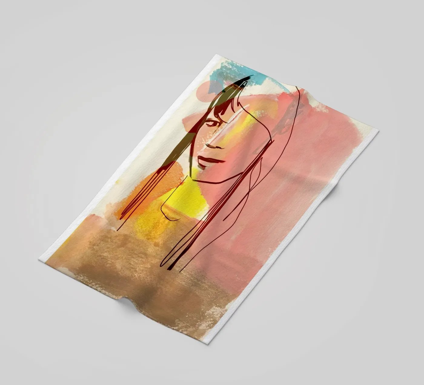 Ragazza telo mare da SaraRosenbaum