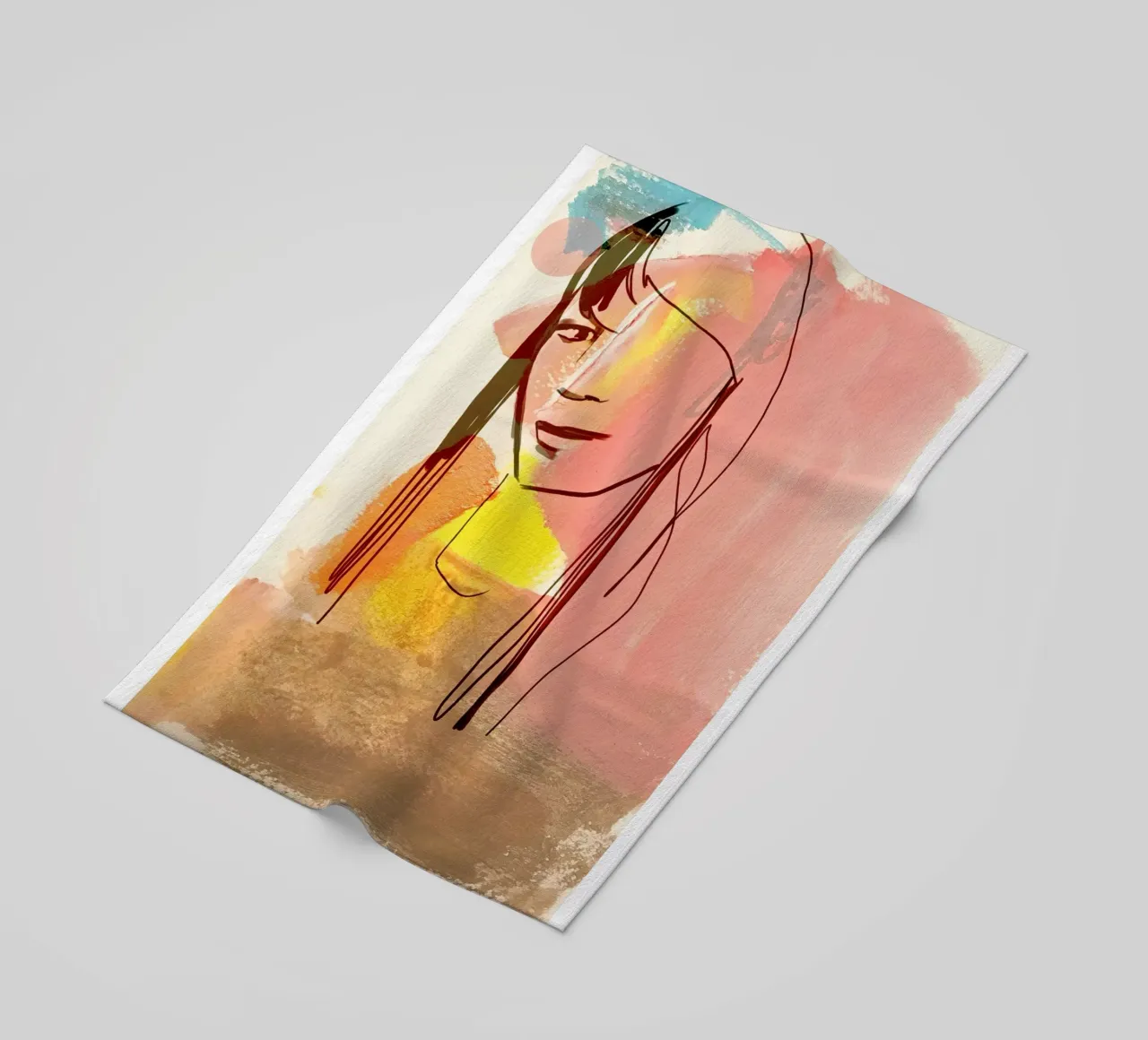 Ragazza telo mare da SaraRosenbaum