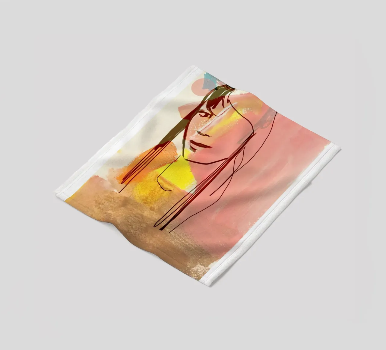 Mädchen Fleecedecke von SaraRosenbaum