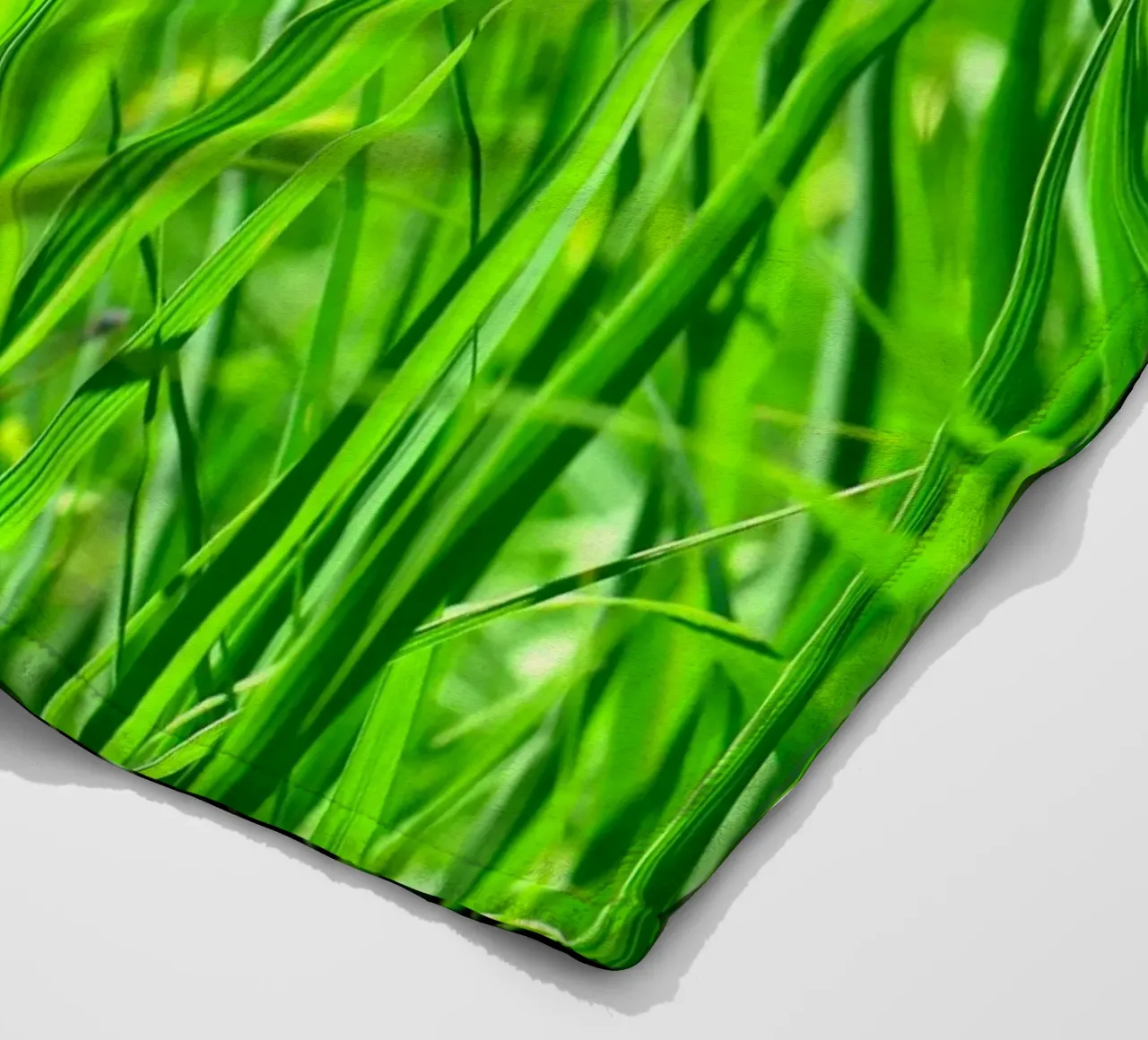 Gras fleecedeken van Atteloi