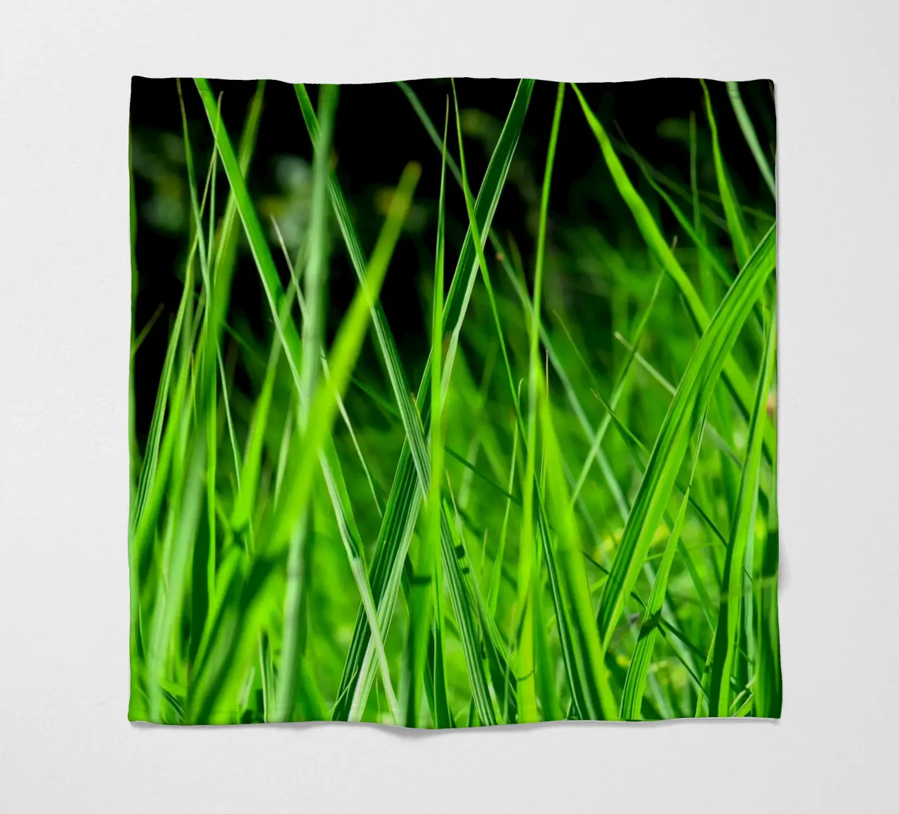 Gras fleecedeken van Atteloi