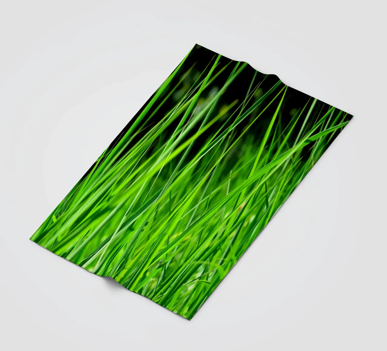 Gras fleecedeken van Atteloi