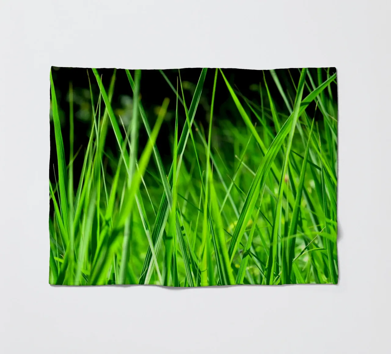 Gras fleecedeken van Atteloi