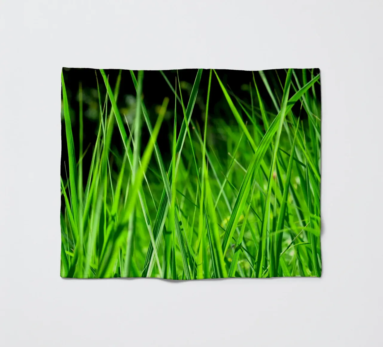 Gras fleecedeken van Atteloi