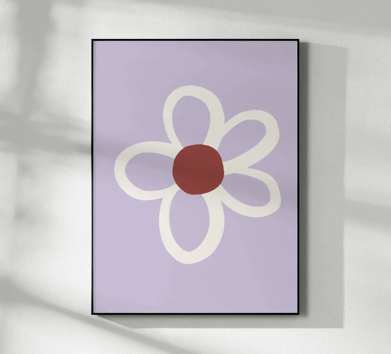 Flower acrylic glass by we line studio - art