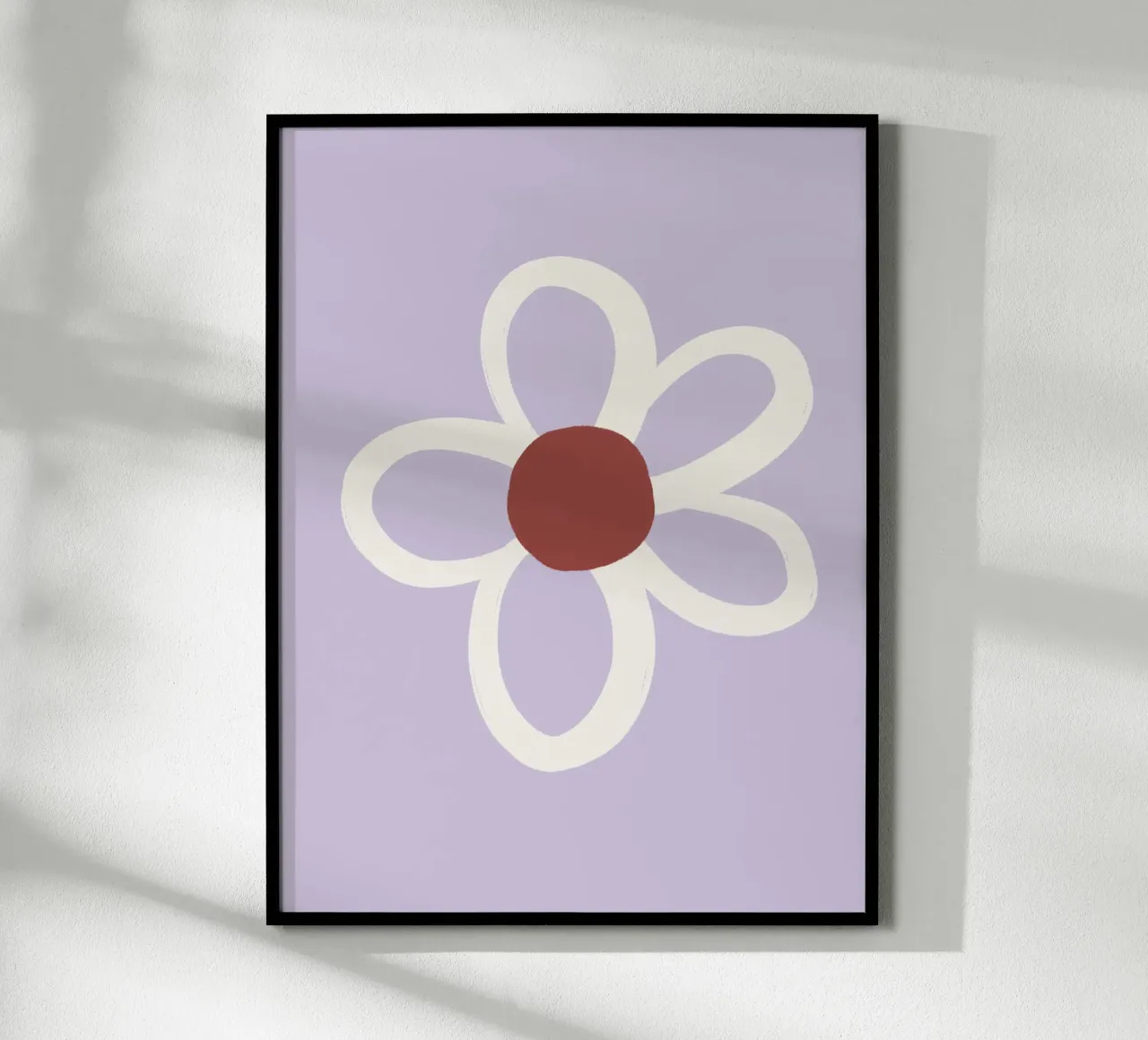 Flower poster da we line studio - art