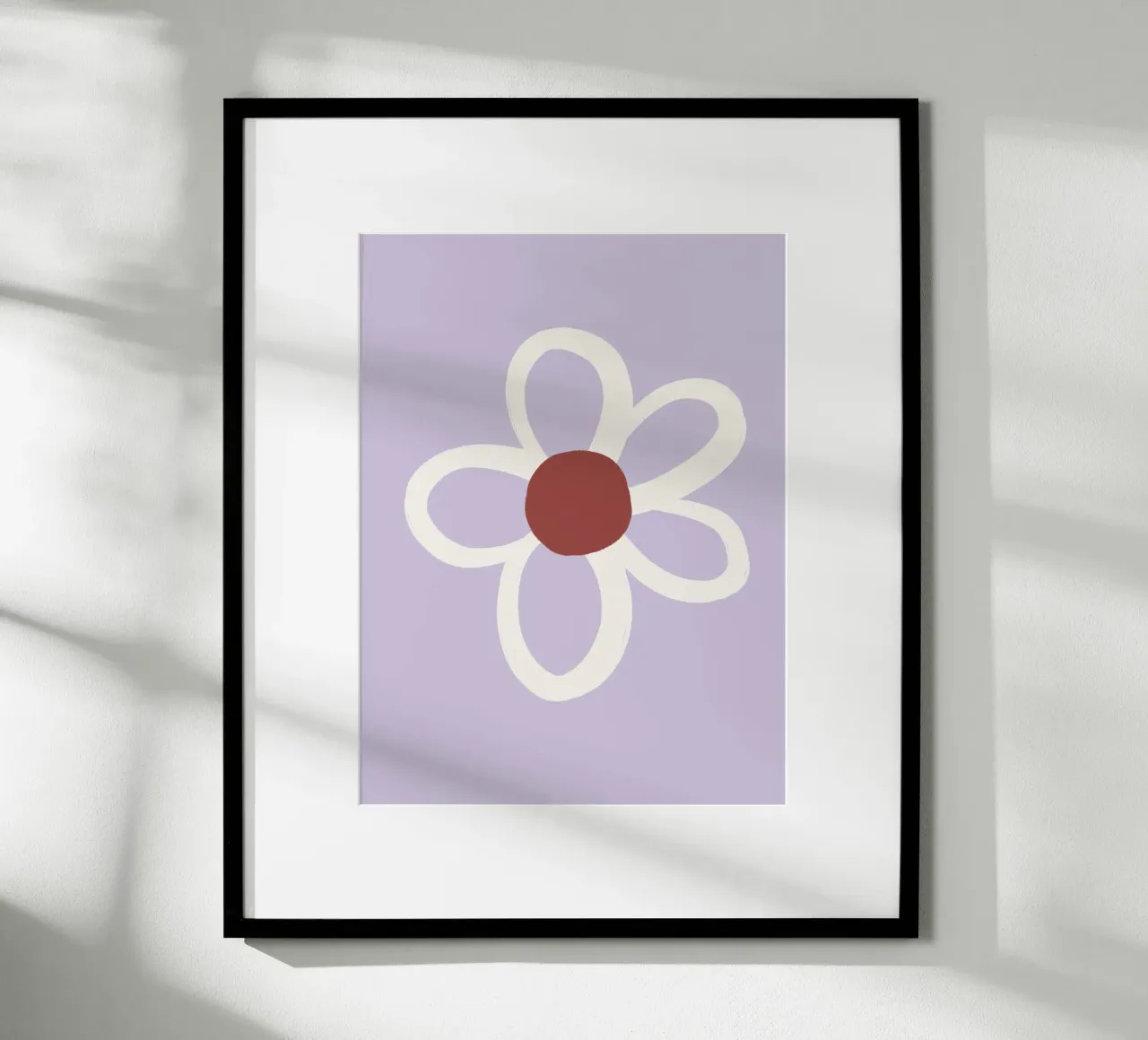 Flower poster da we line studio - art
