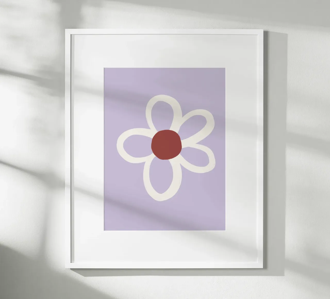 Flower poster da we line studio - art