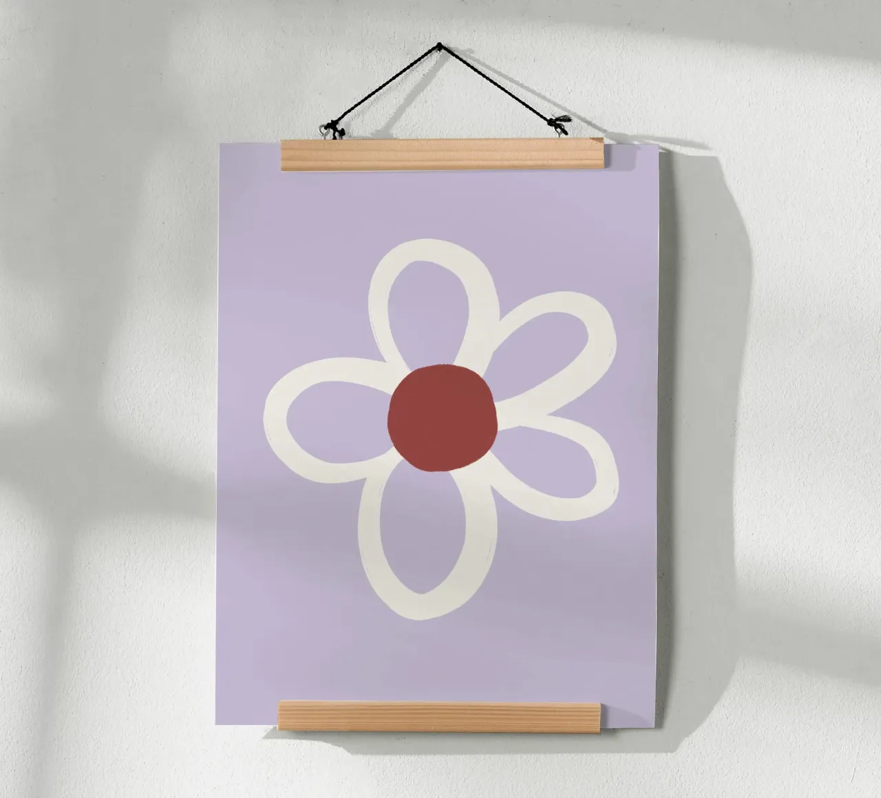 Flower poster da we line studio - art
