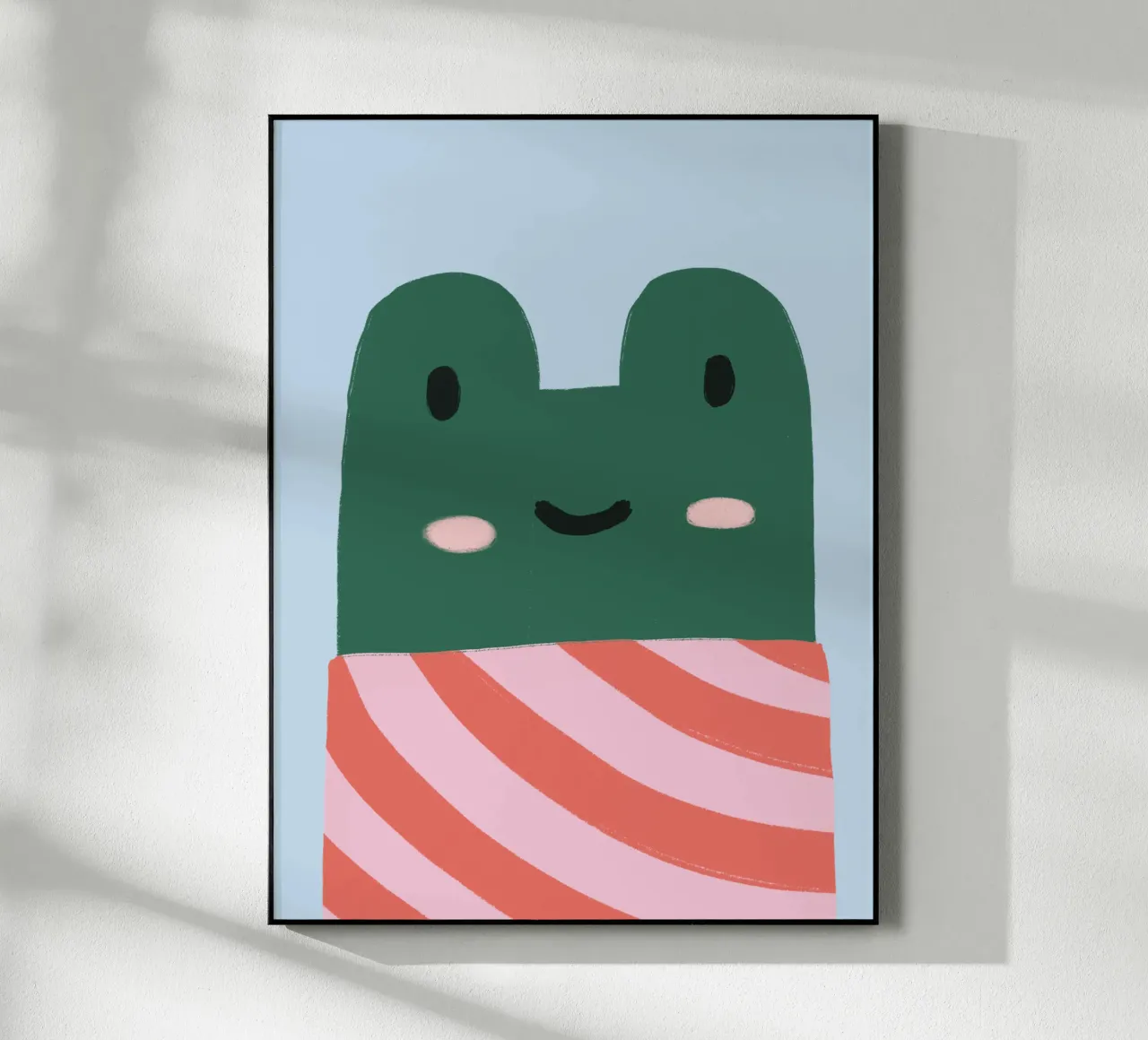 Cool frog plexiglass da we line studio - art