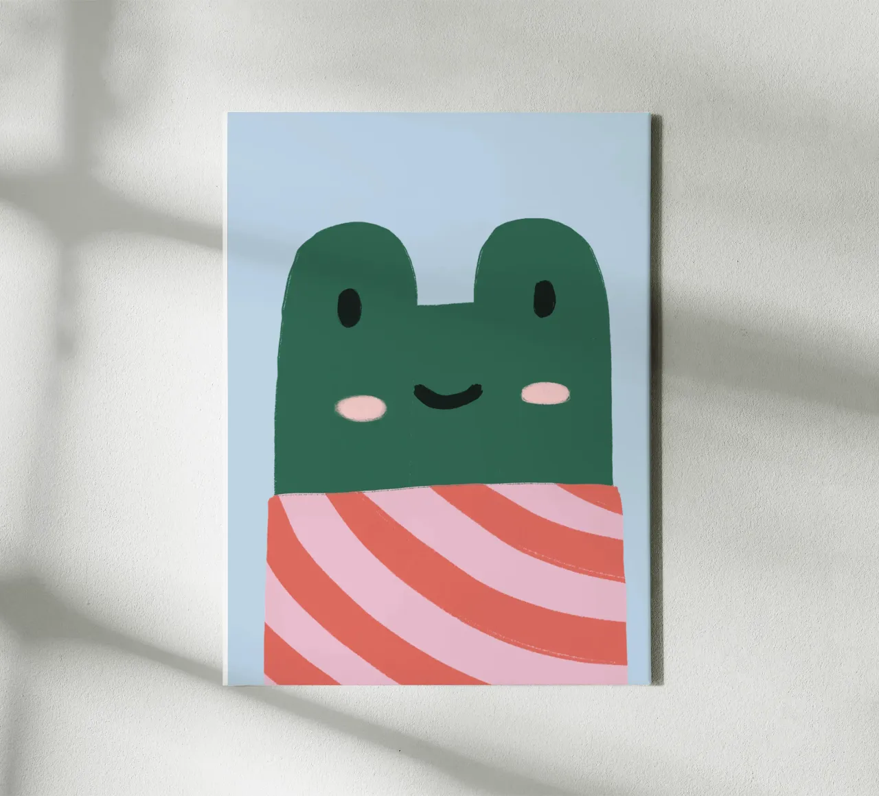 Cool frog tela da we line studio - art
