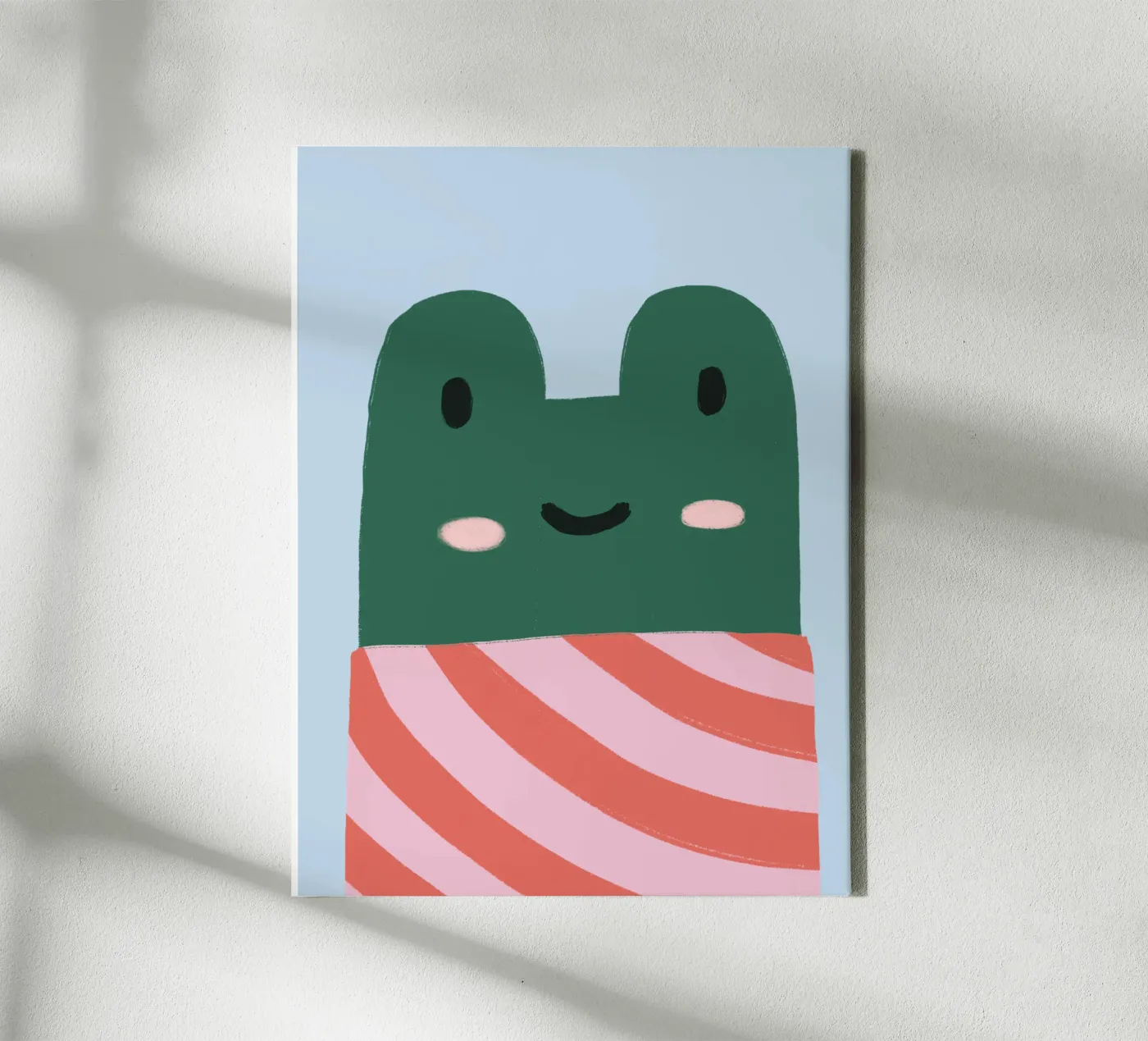 Cool frog tela da we line studio - art