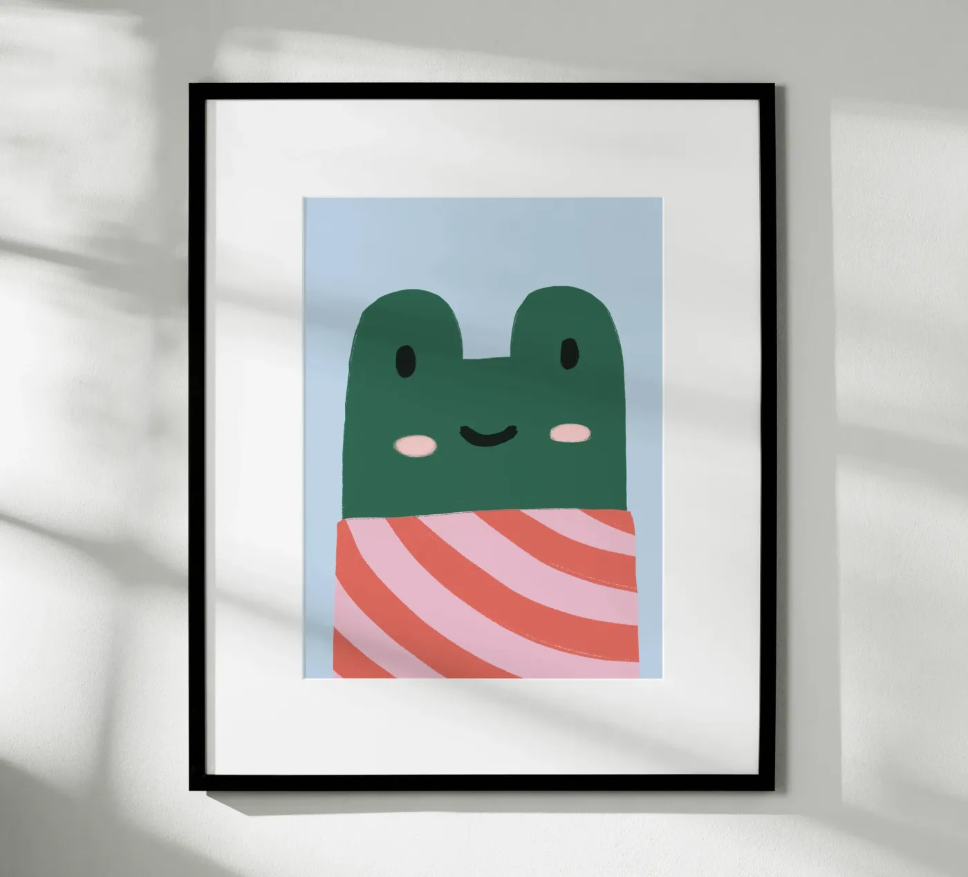 Cool frog poster van we line studio - art