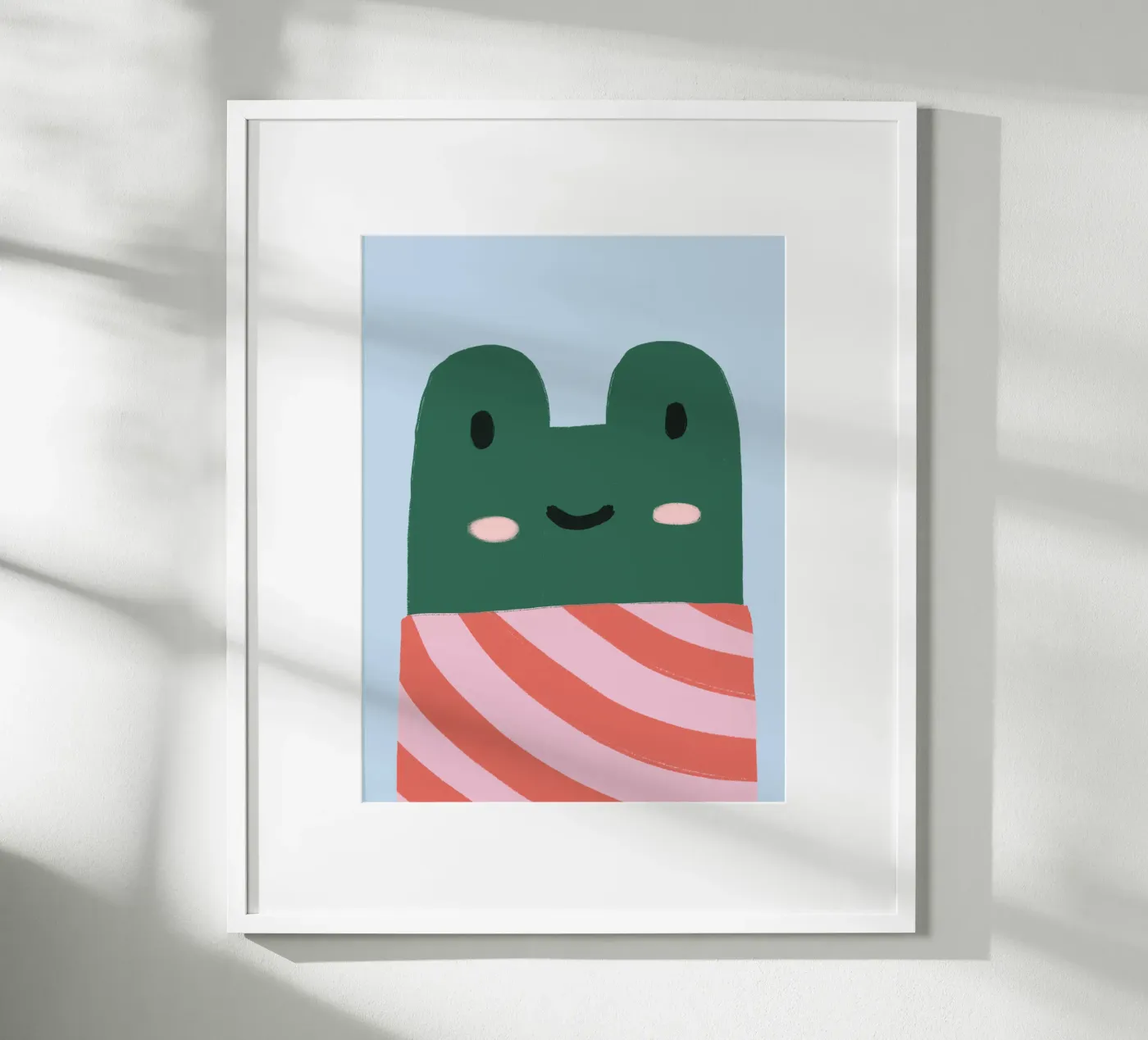 Cool frog poster van we line studio - art