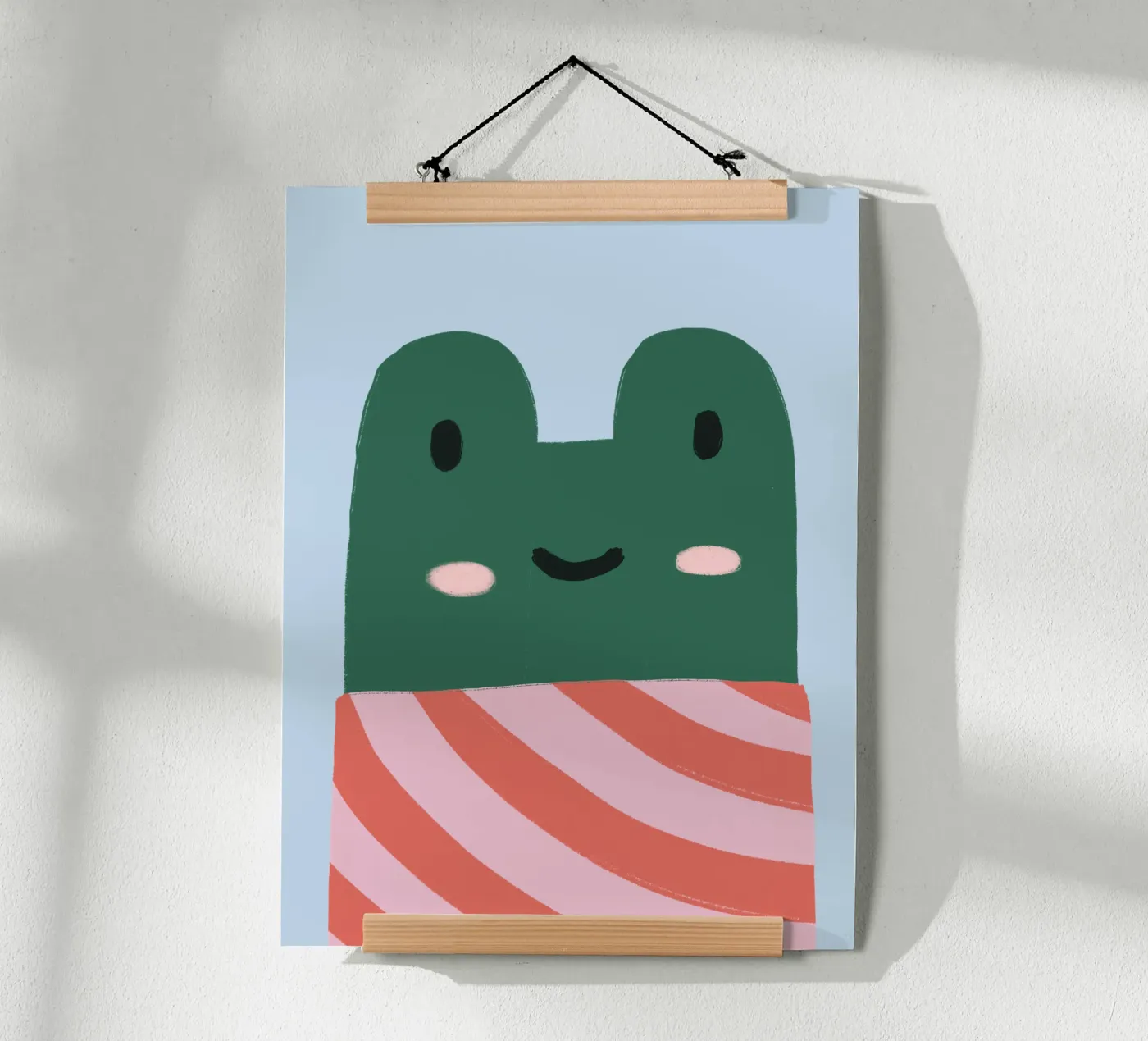 Cool frog poster van we line studio - art