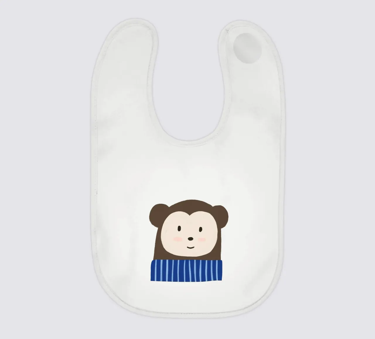 Monkey Babylätzchen von we line studio - art