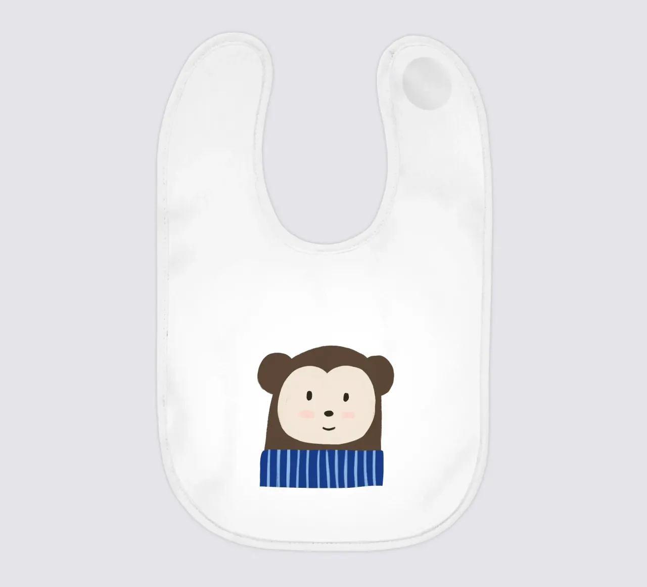 Monkey Babylätzchen von we line studio - art